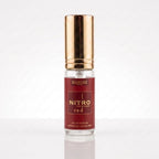 Decant de Dumont Nitro Red EDP masculino em frasco transparente com tampa dourada