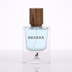 Decant físico do perfume Megara Maison Alhambra com tampa dourada