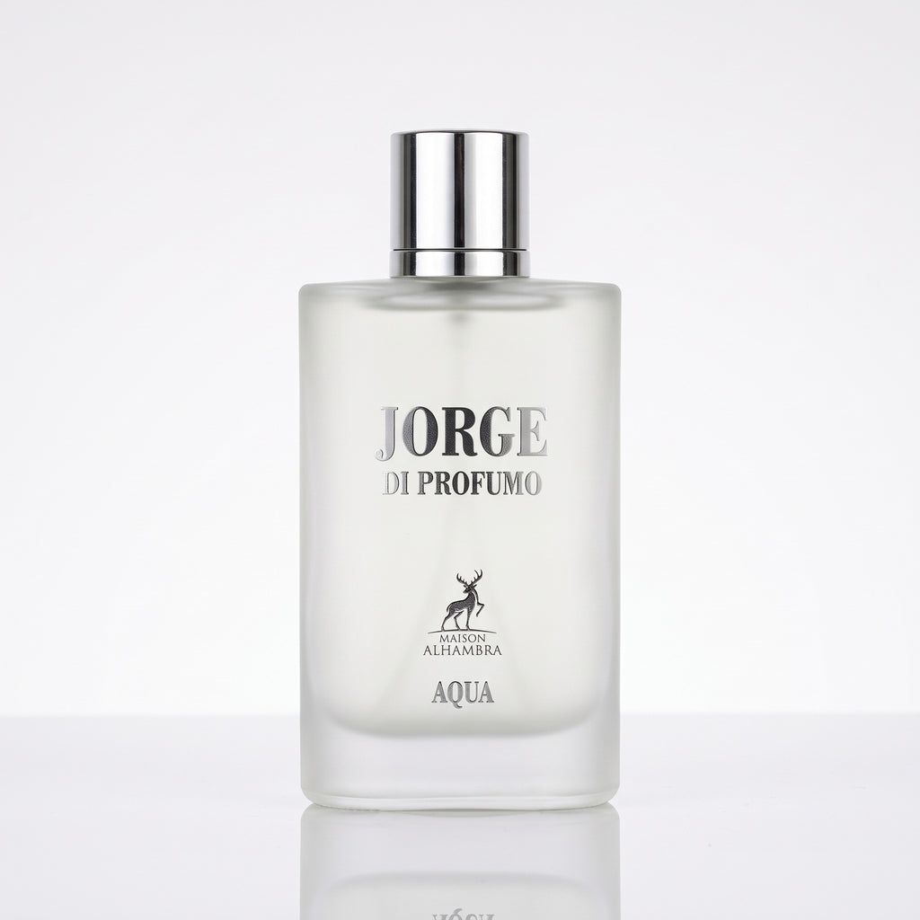 Frasco original do perfume Jorge di Profumo Aqua Maison Alhambra Eau de Parfum masculino 100ml