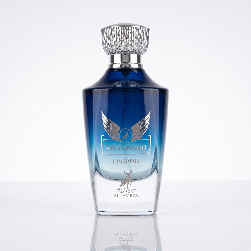 Frasco do perfume Maison Alhambra Victorioso Legend Eau de Parfum masculino 100ml