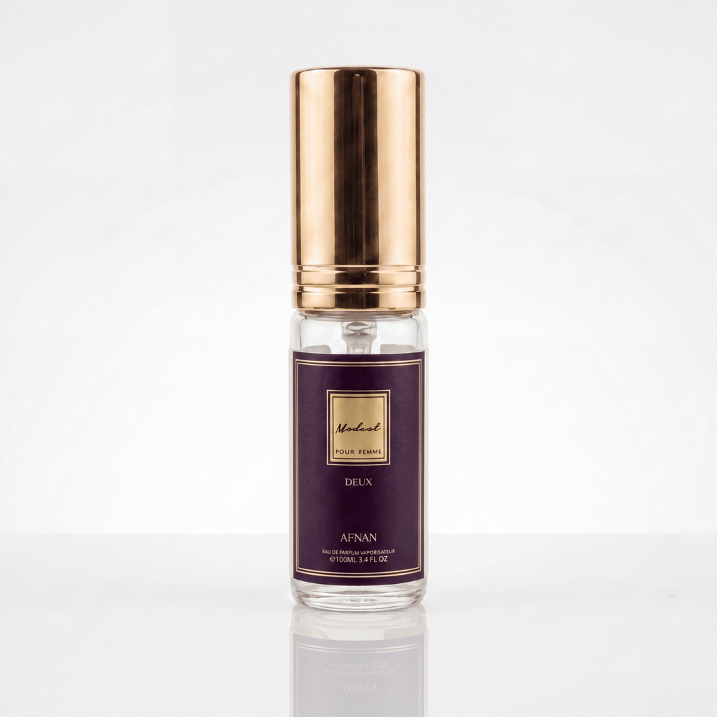 Perfume Árabe Afnan Modest Deux EDP Feminino - Decant