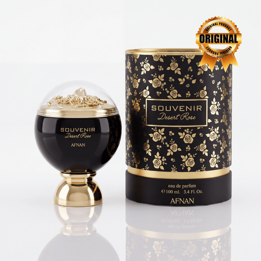 Souvenir Desert Rose Afnan - Perfume Árabe Compartilhável