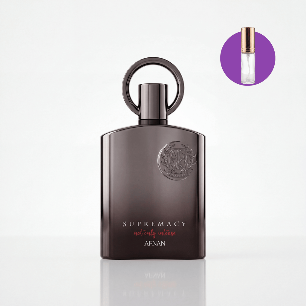 Perfume Árabe Afnan Supremacy Not Only Intense Extrait de Parfum Masculino - Decant