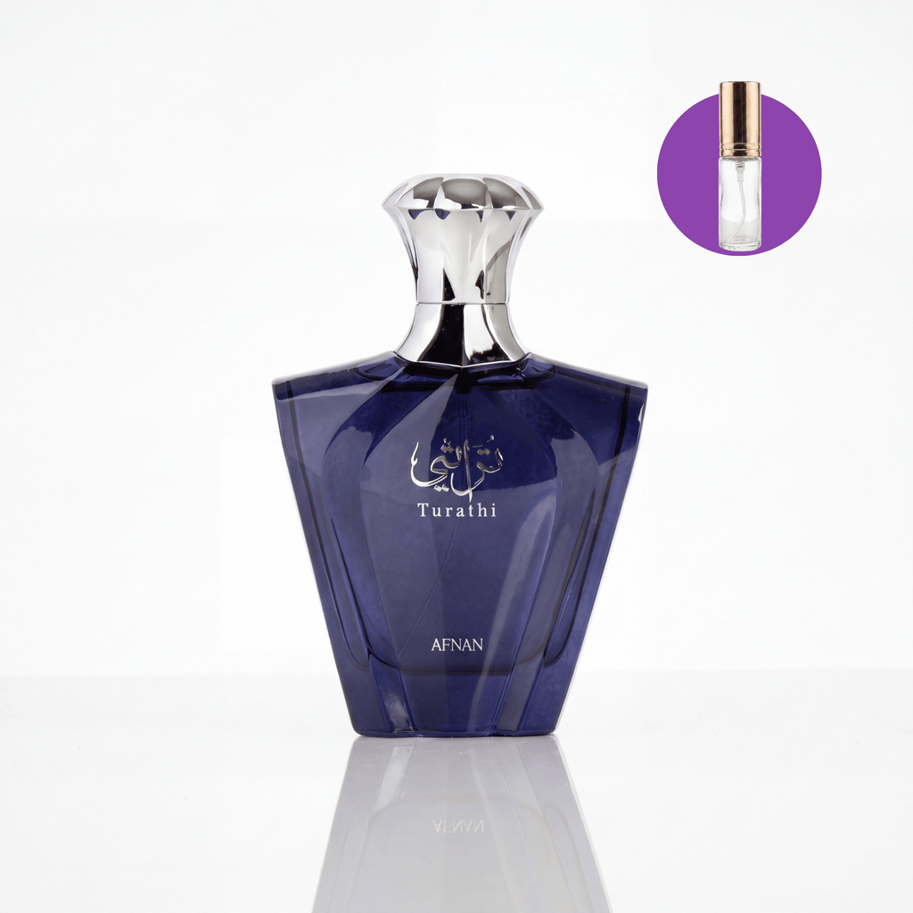 Perfume Árabe Afnan Turathi Blue EDP Masculino - Decant