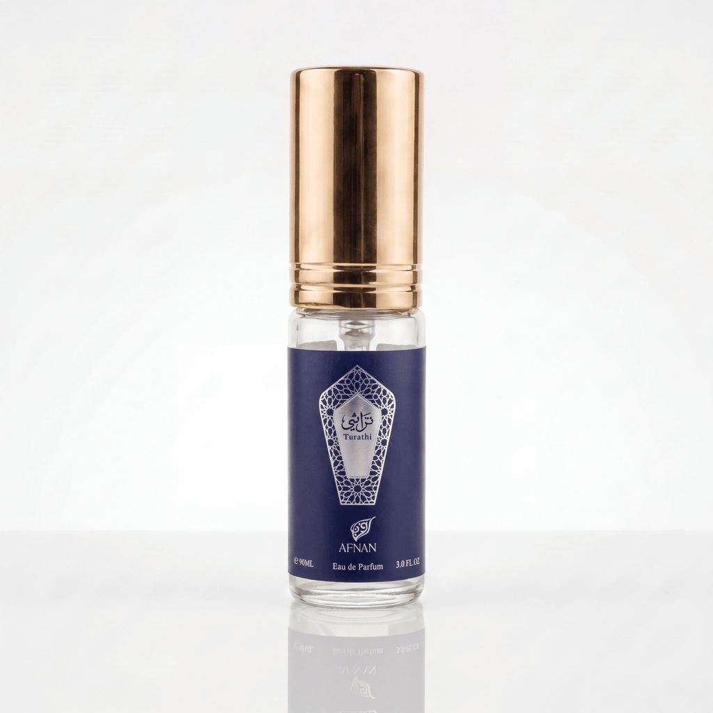 Perfume Árabe Afnan Turathi Blue EDP Masculino - Decant