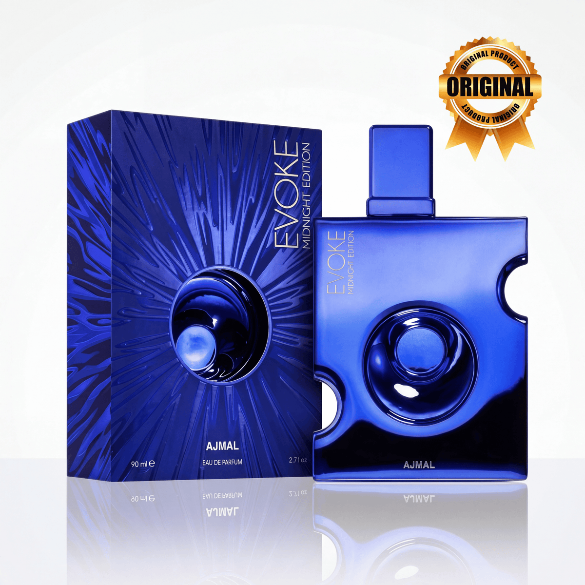 Perfume Árabe Ajmal Evoke Midnight Edition EDP Masculino 90ml
