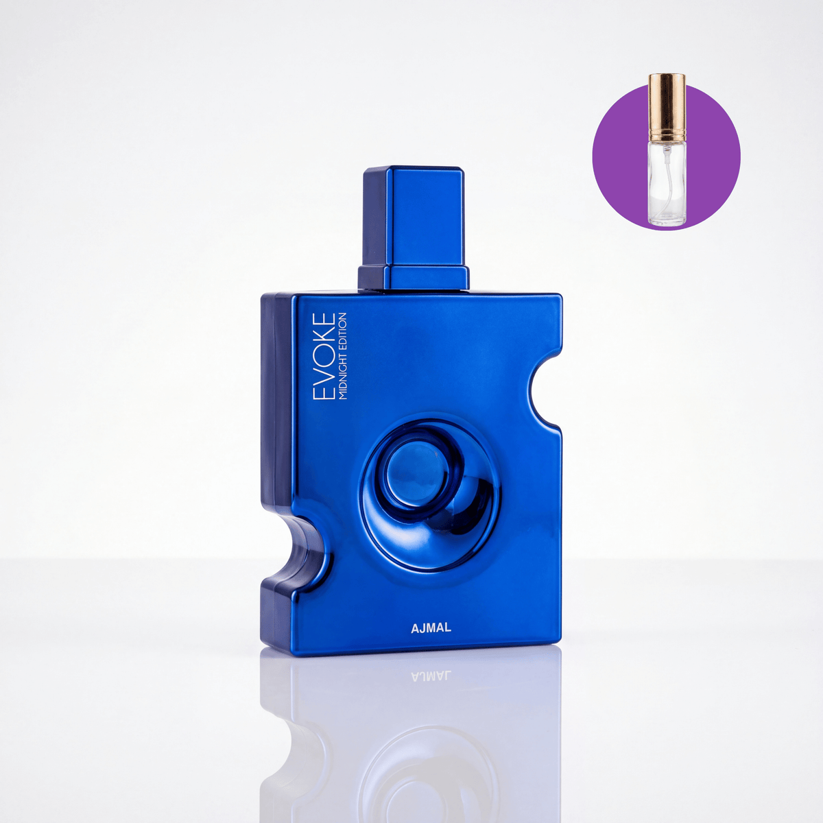 Perfume Árabe Ajmal Evoke Midnight Edition EDP Masculino - Decant