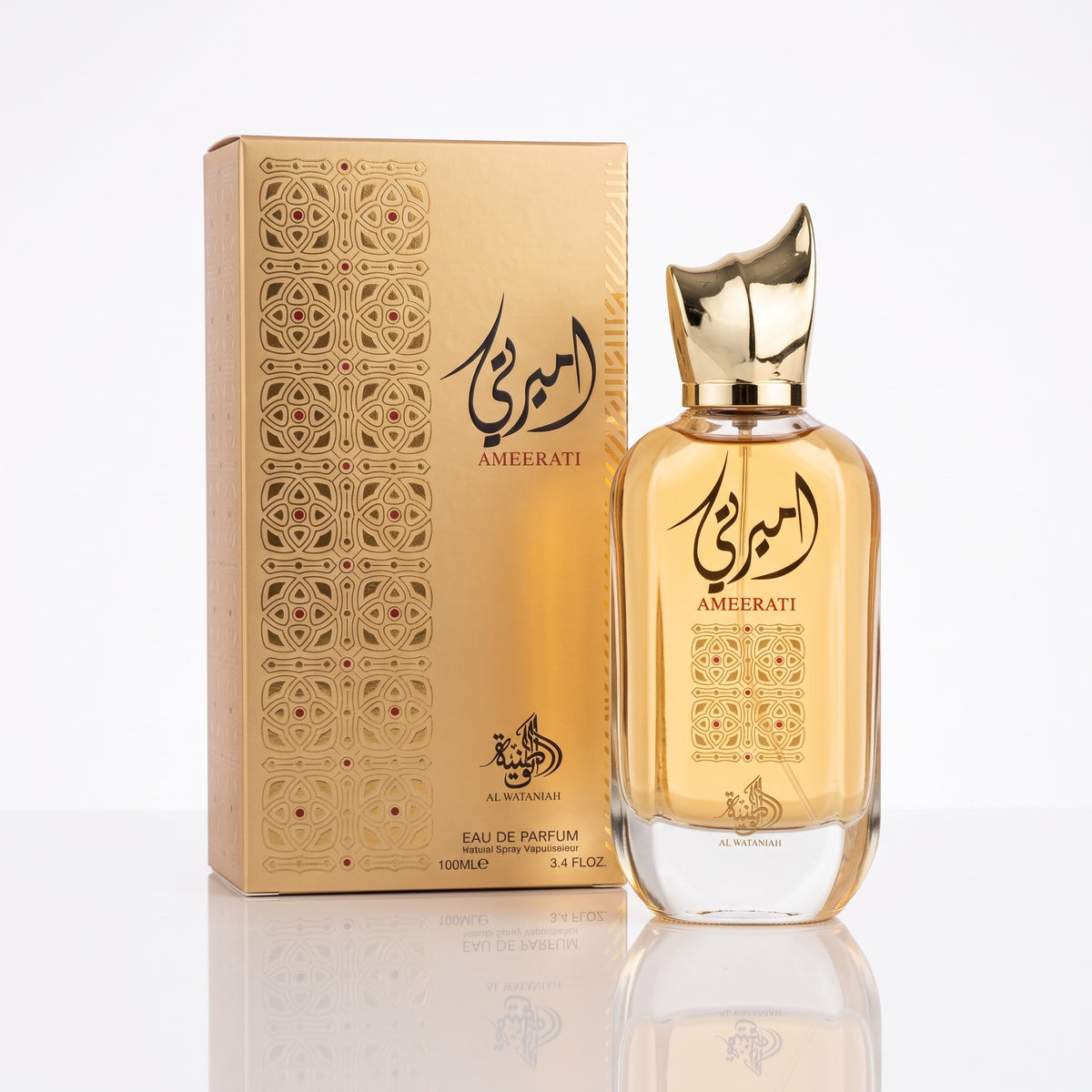 Perfume Al Wataniah Ameerati EDP Unissex 100ml com embalagem