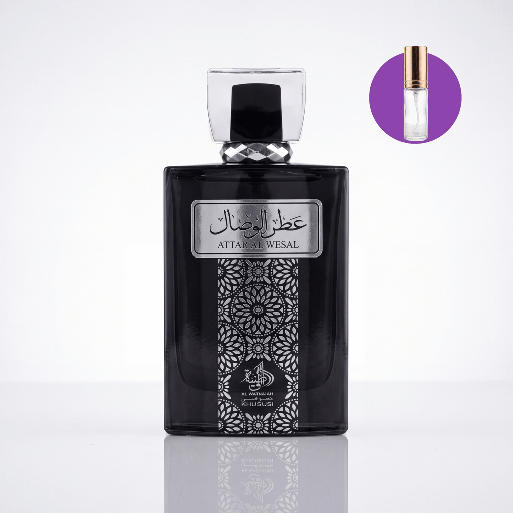 Perfume Árabe Al Wataniah Attar Al Wesal EDP Unissex - Decant