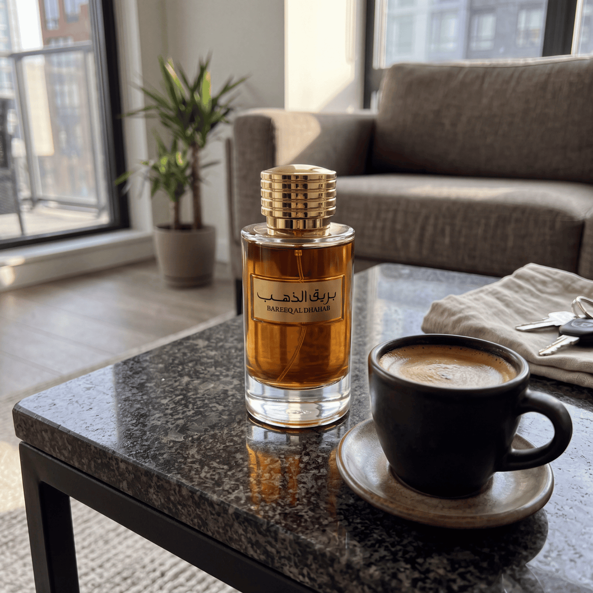 Bareeq Al Dhahab Al Wataniah - Perfume Árabe Compartilhável