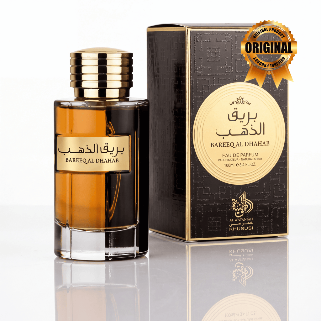 Bareeq Al Dhahab Al Wataniah - Perfume Árabe Compartilhável
