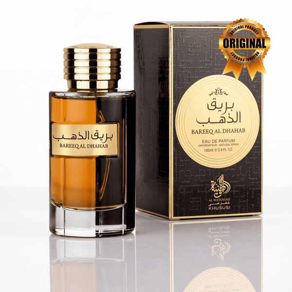 Bareeq Al Dhahab Al Wataniah - Perfume Árabe Compartilhável