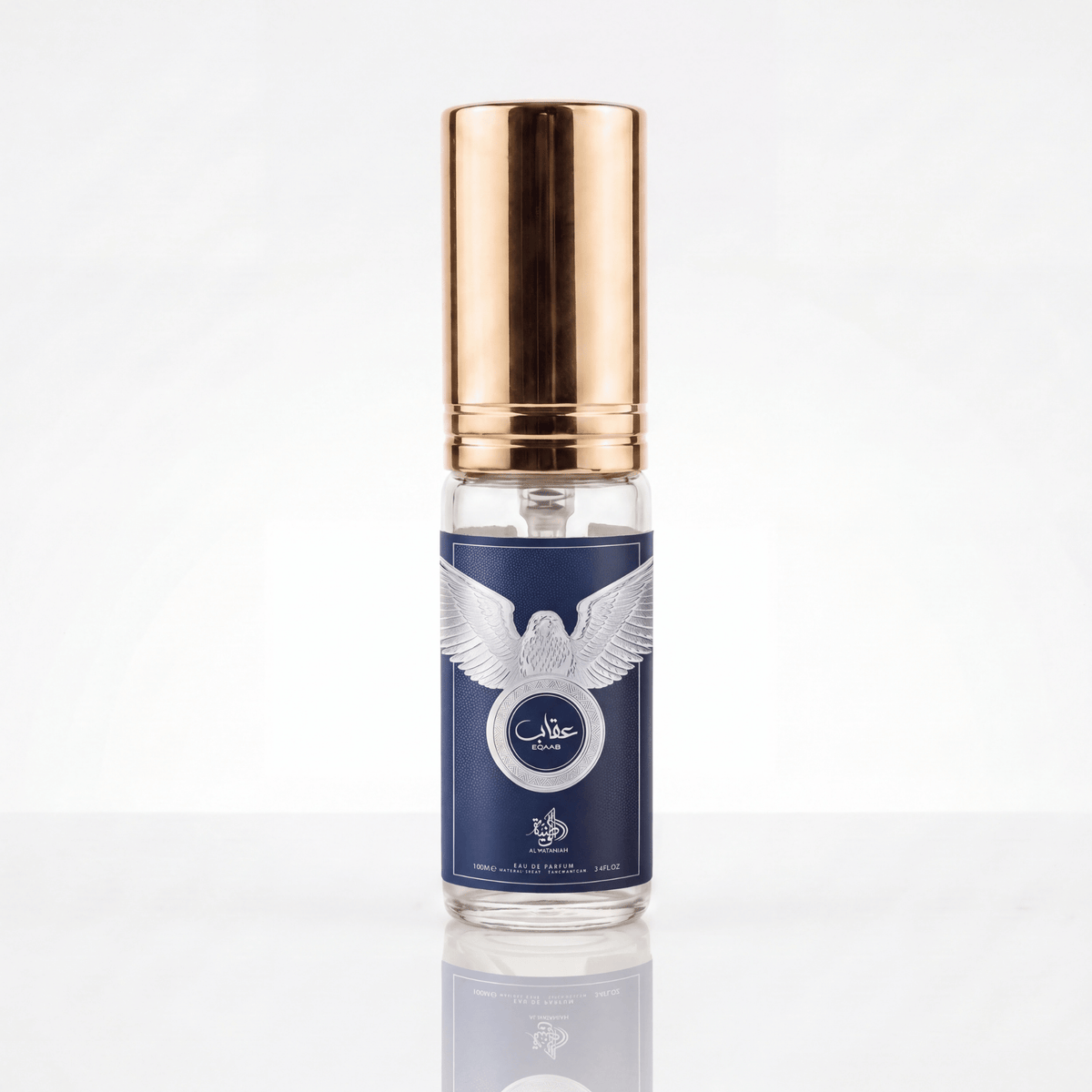 Perfume Árabe Al Wataniah Eqaab EDP Masculino - Decant