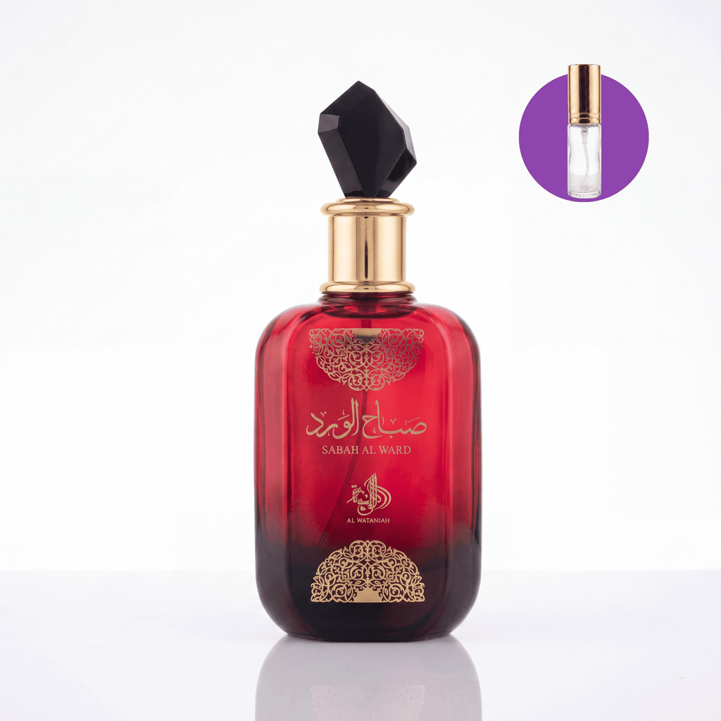 Perfume Árabe Al Wataniah Sabah Al Ward EDP Feminino - Decant