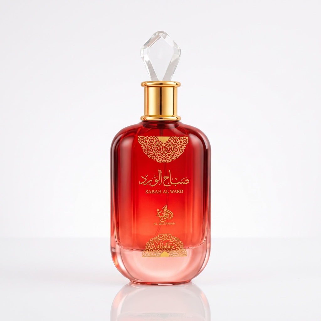 Frasco Sabah Al Ward Valentine Al Wataniah EDP feminino 100 ml