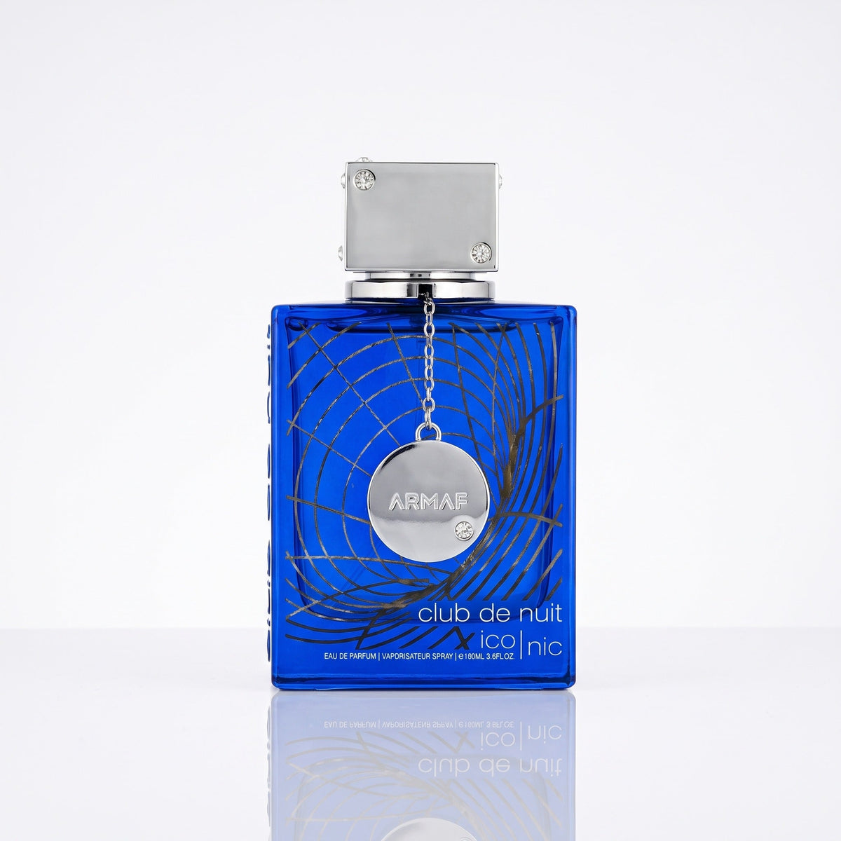 Frasco original do perfume Armaf Club de Nuit Blue Iconic EDP masculino 105ml