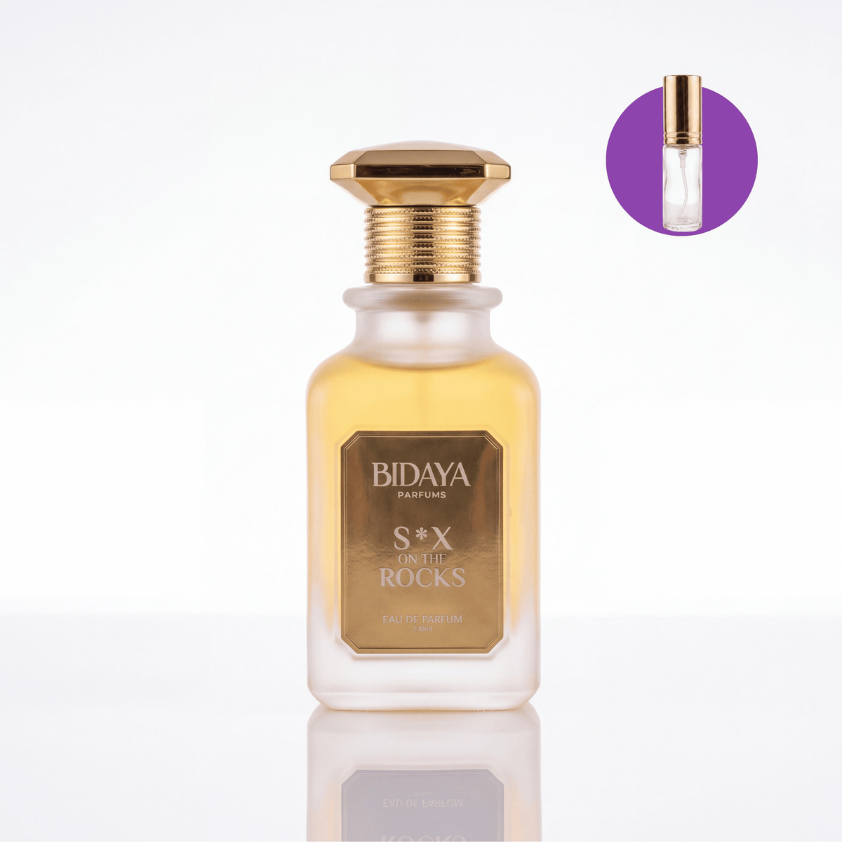 Perfume Árabe Bidaya Parfums Sex on the Rocks EDP Unissex - Decant