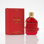 Perfume Dumont Nitro Red EDP masculino 100ml com caixa em fundo branco
