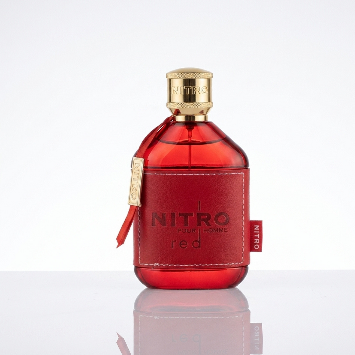 Perfume Dumont Nitro Red EDP masculino 100ml em fundo branco