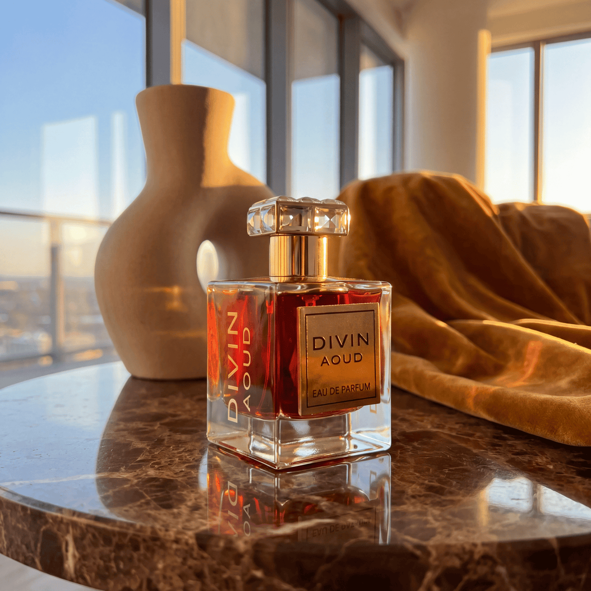 Divin Aoud Fragrance World - Perfume Árabe Compartilhável