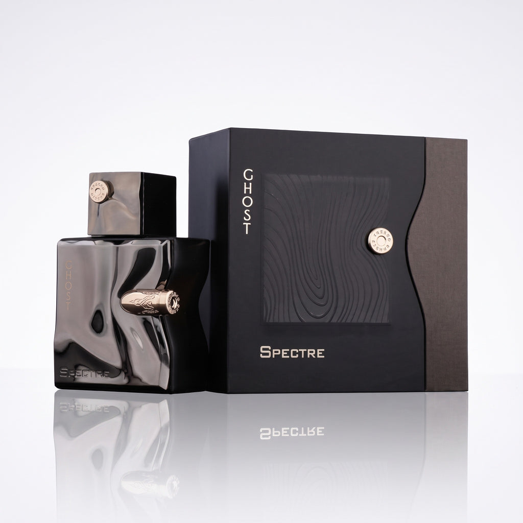 Perfume French Avenue Spectre Ghost EDP masculino 100ml com caixa em fundo branco