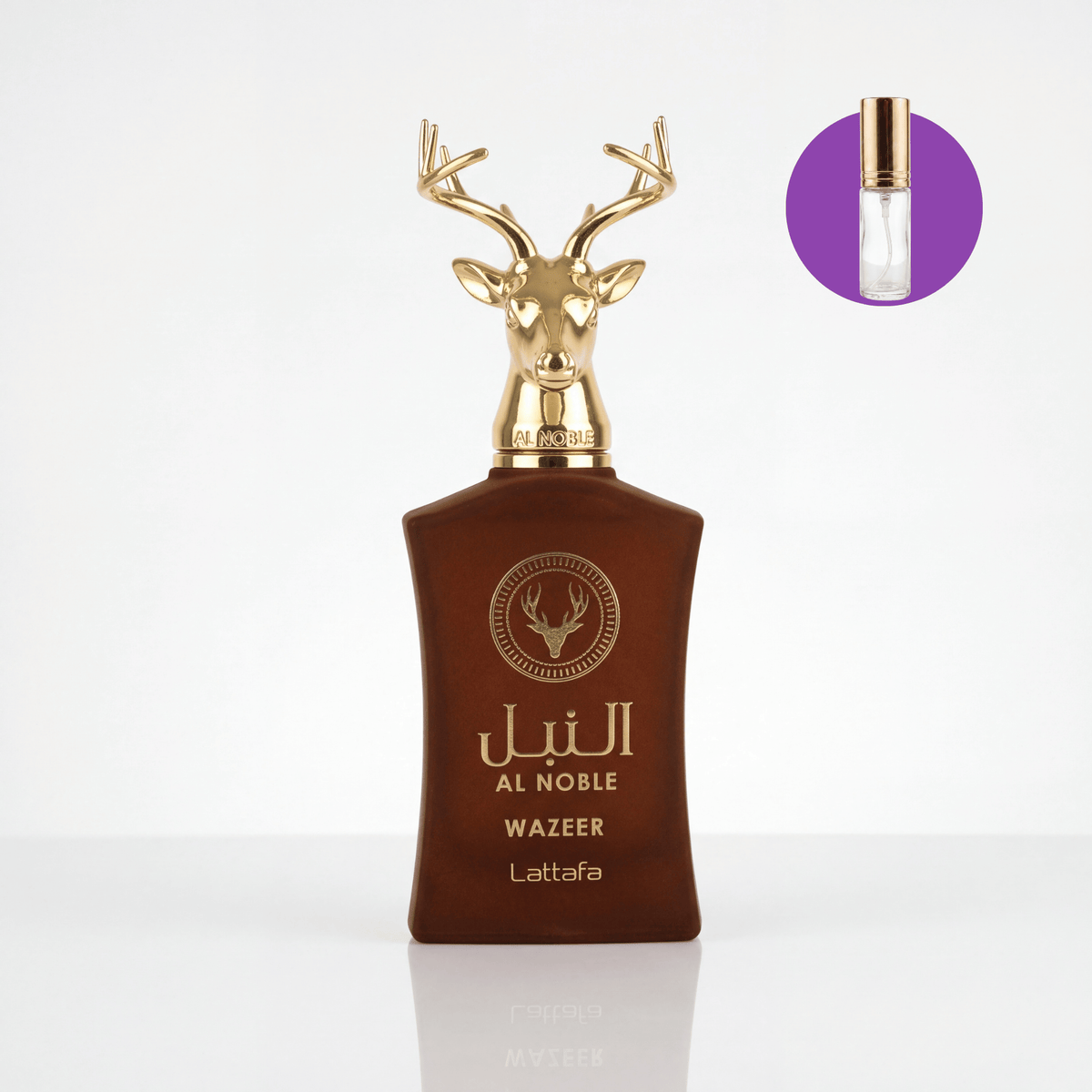 Perfume Árabe Lattafa Al Noble Wazeer EDP Unissex - Decant