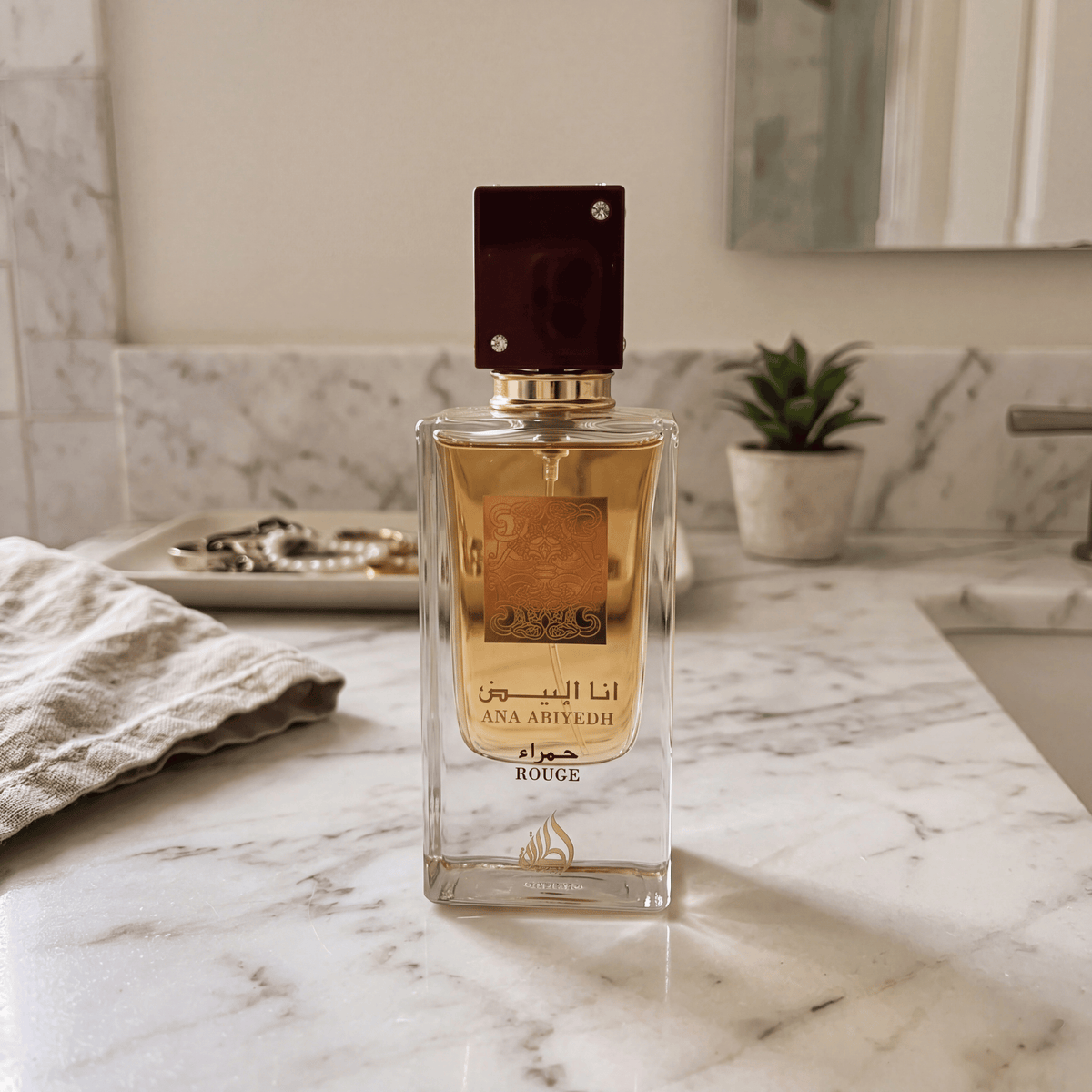 Ana Abiyedh Rouge Lattafa - Perfume Árabe Compartilhável