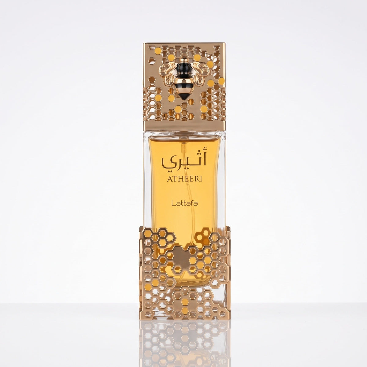 Frasco original do perfume Lattafa Atheeri EDP feminino 100ml