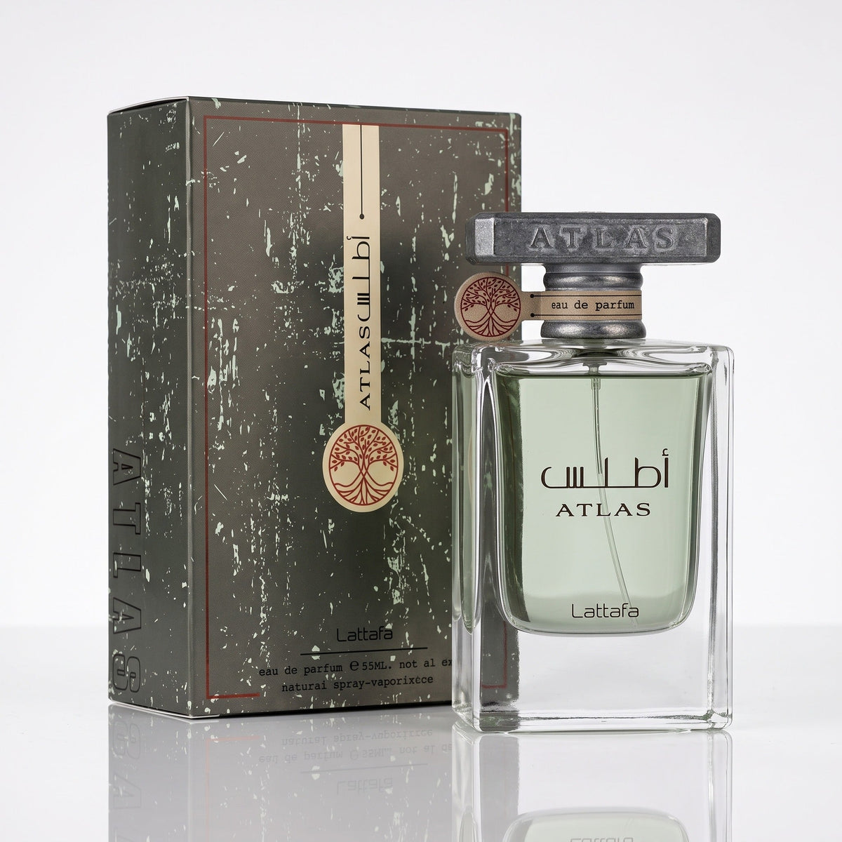 Atlas Lattafa Eau de Parfum 55 ml com embalagem original