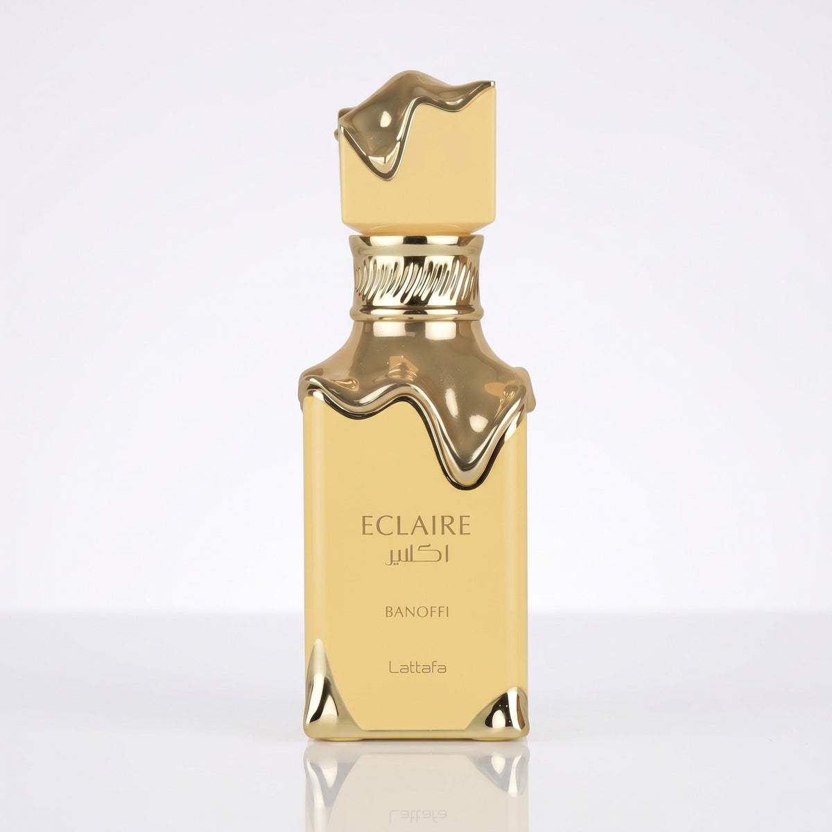 Frasco original Lattafa Eclaire Banoffi EDP unissex 100ml