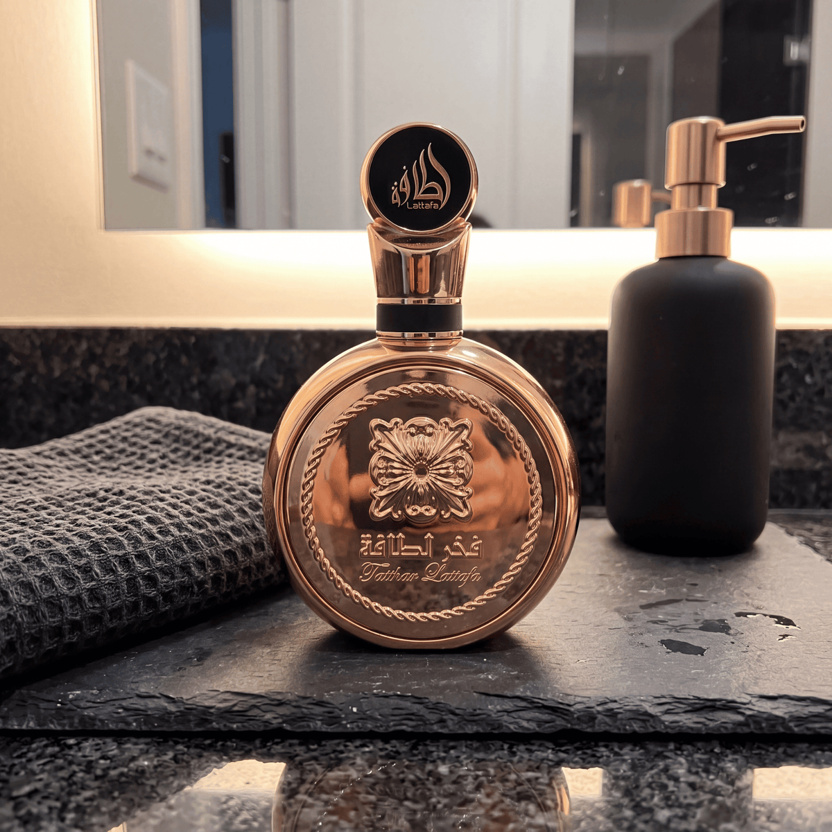 Fakhar Extrait Gold Lattafa - Perfume Árabe Masculino