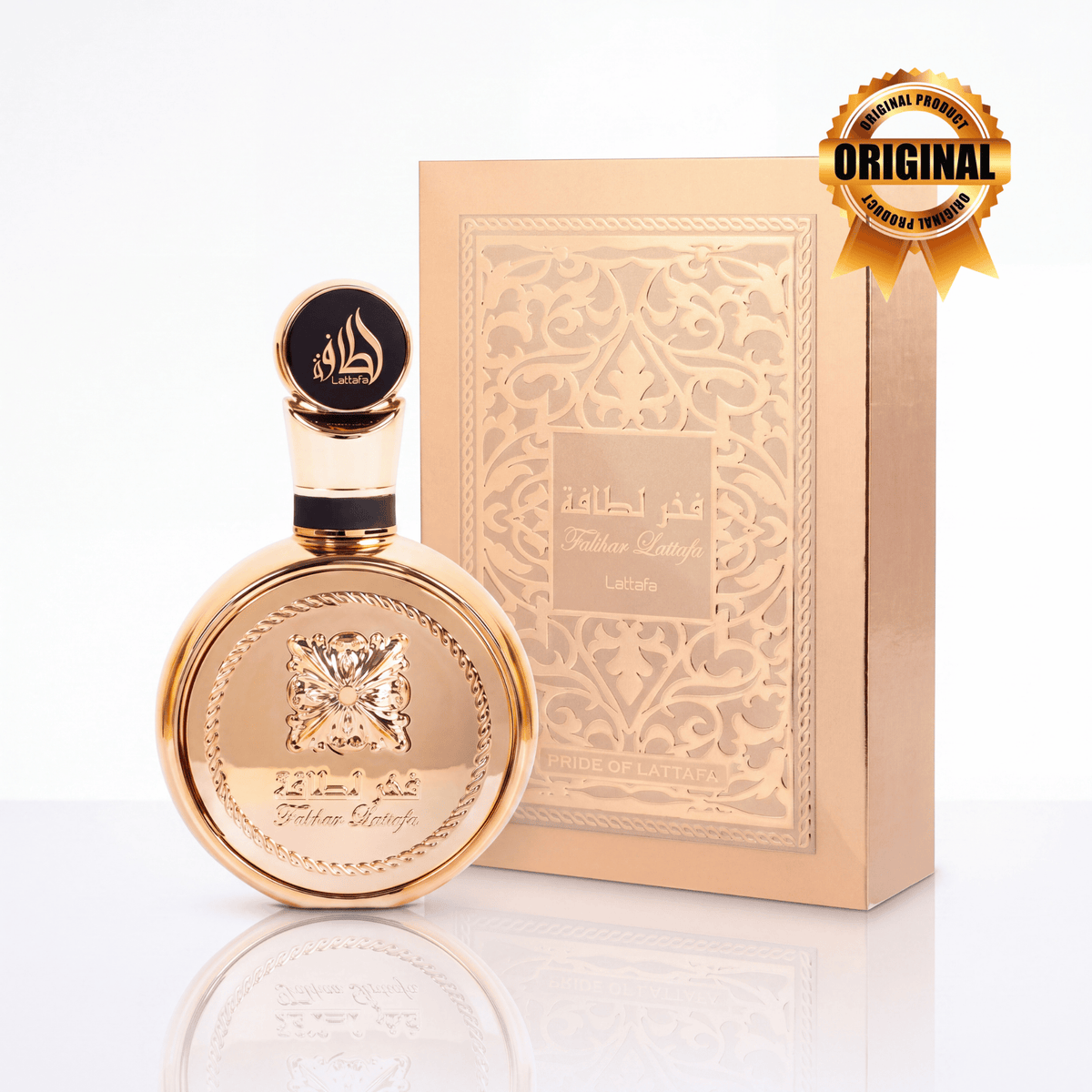 Fakhar Extrait Gold Lattafa - Perfume Árabe Masculino