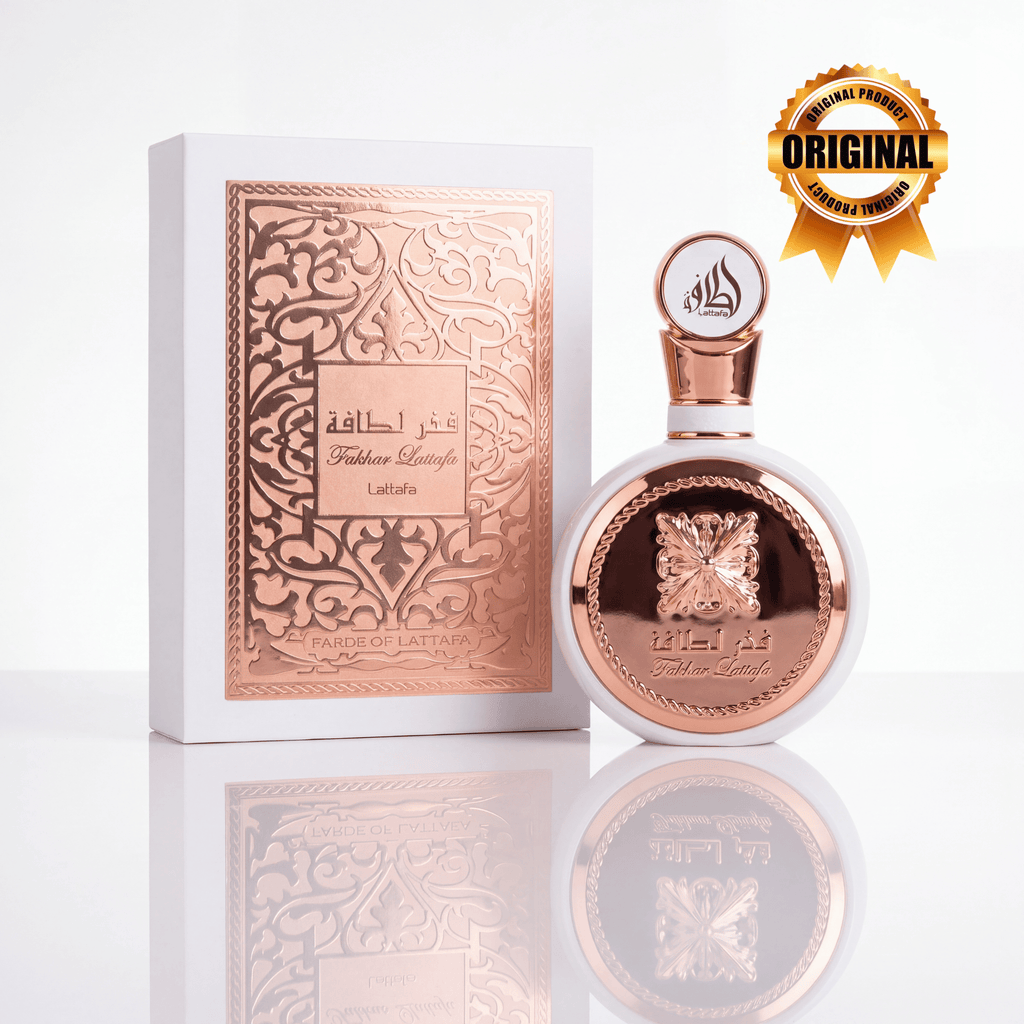 Fakhar Rose Lattafa - Perfume Árabe Feminino