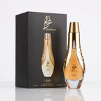 Perfume Lattafa Gharam 100ml com embalagem original preta e dourada