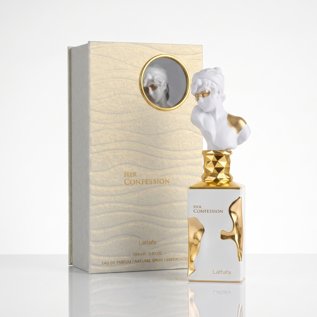 Lattafa Her Confession EDP Feminino 100ml com caixa