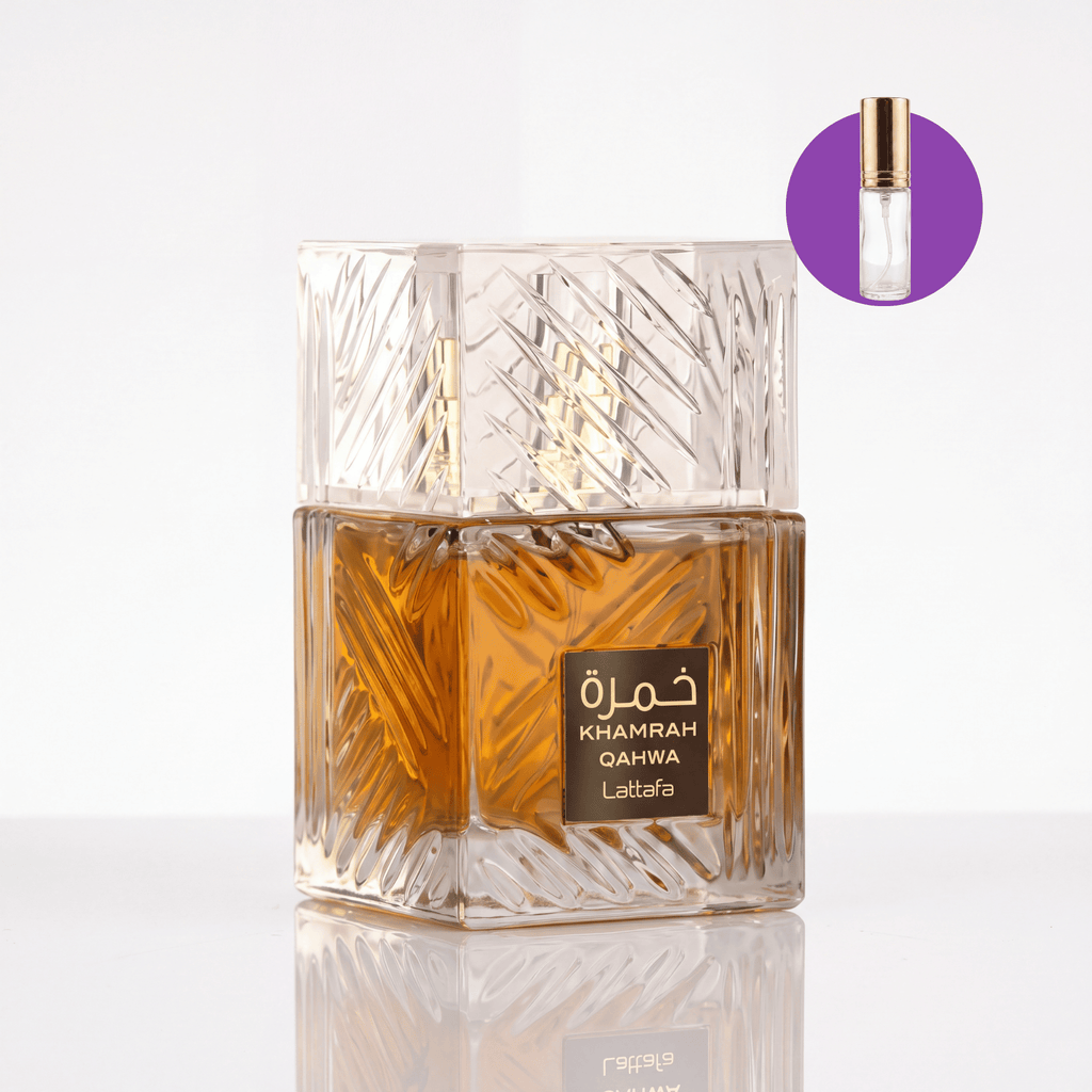Perfume Árabe Lattafa Khamrah Qahwa EDP Unissex - Decant