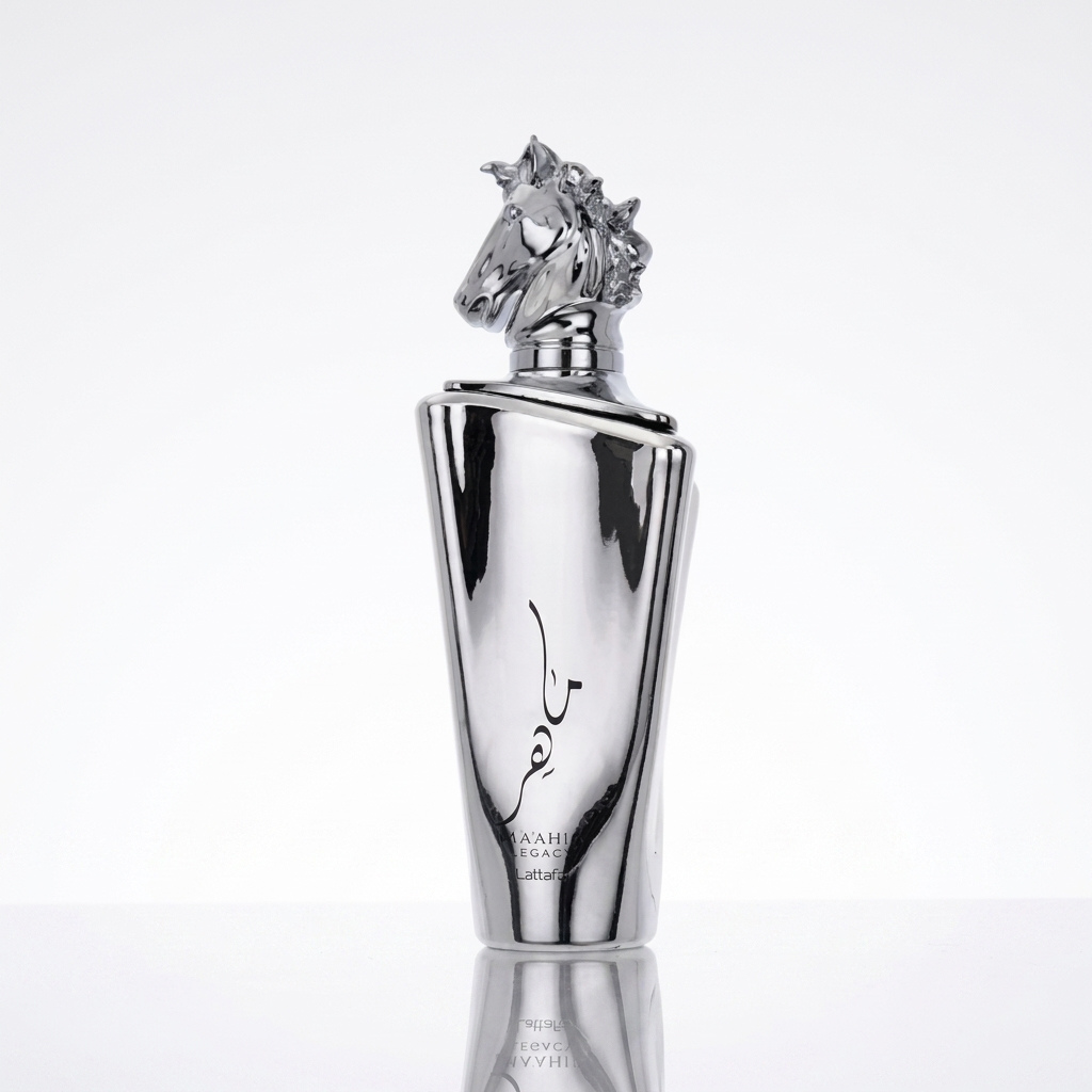 Frasco original do perfume Lattafa Maahir Legacy EDP masculino 100ml