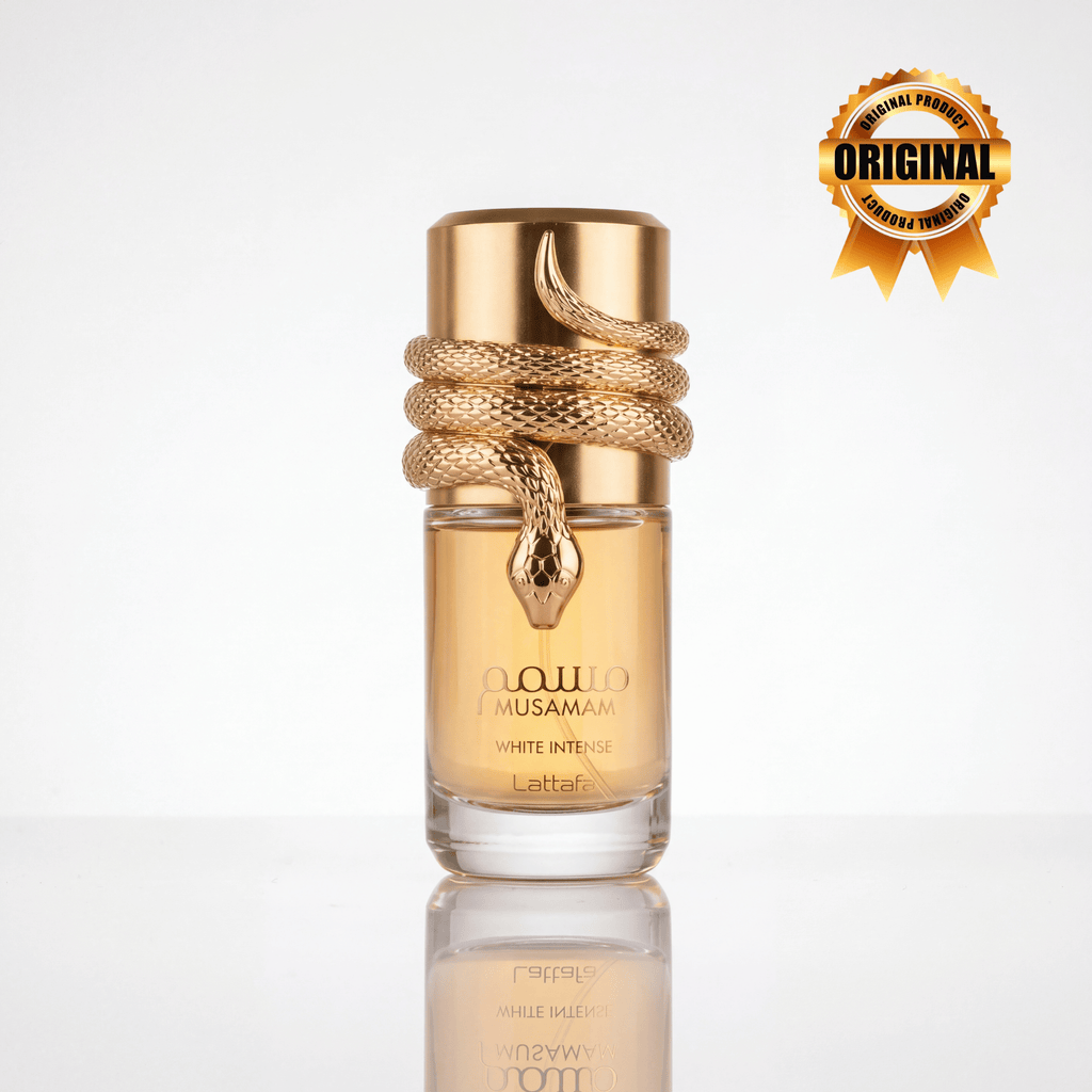 Musamam White Intense Lattafa - Perfume Árabe Compartilhável