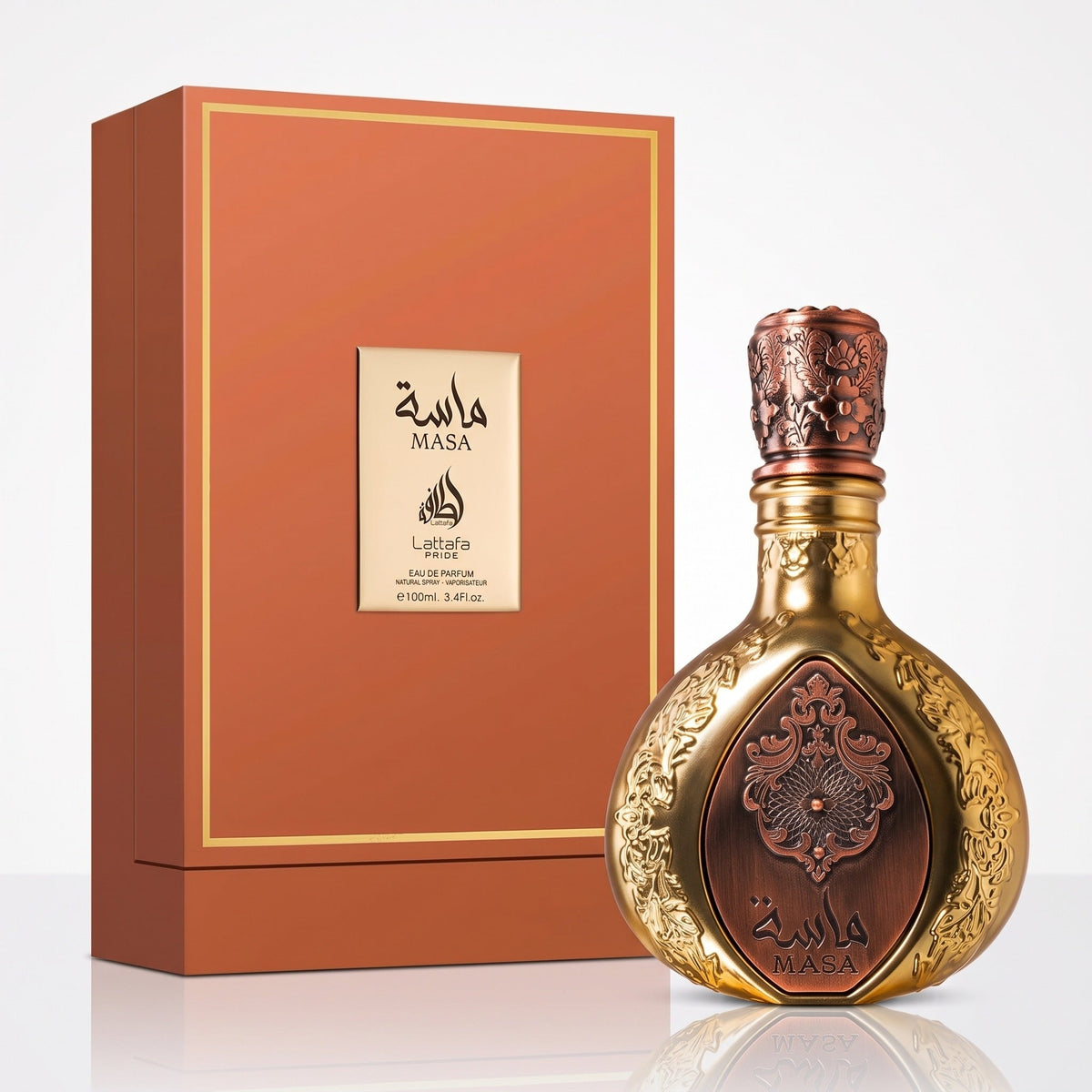 Masa Lattafa Pride 100 ml com caixa original acobreada