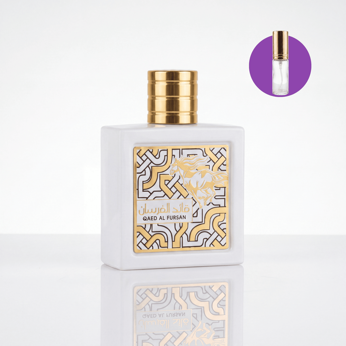Perfume Árabe Lattafa Qaed Al Fursan Unlimited EDP Feminino - Decant