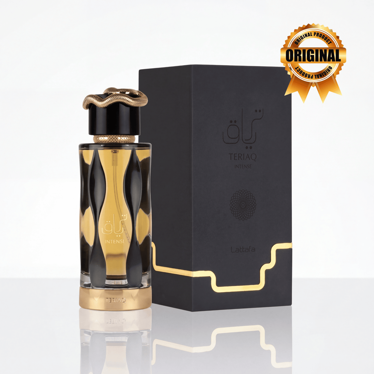 Perfume Árabe Lattafa Teriaq Intense EDP Unissex 100ml