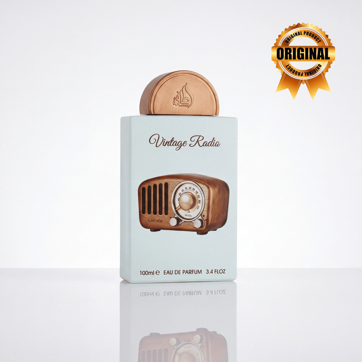 Vintage Radio Lattafa - Perfume Árabe Compartilhável