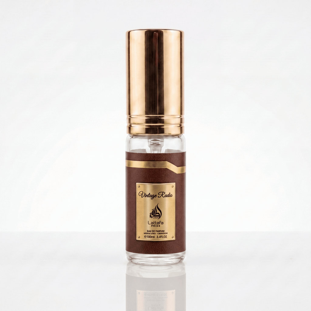 Perfume Árabe Lattafa Vintage Radio EDP Unissex - Decant