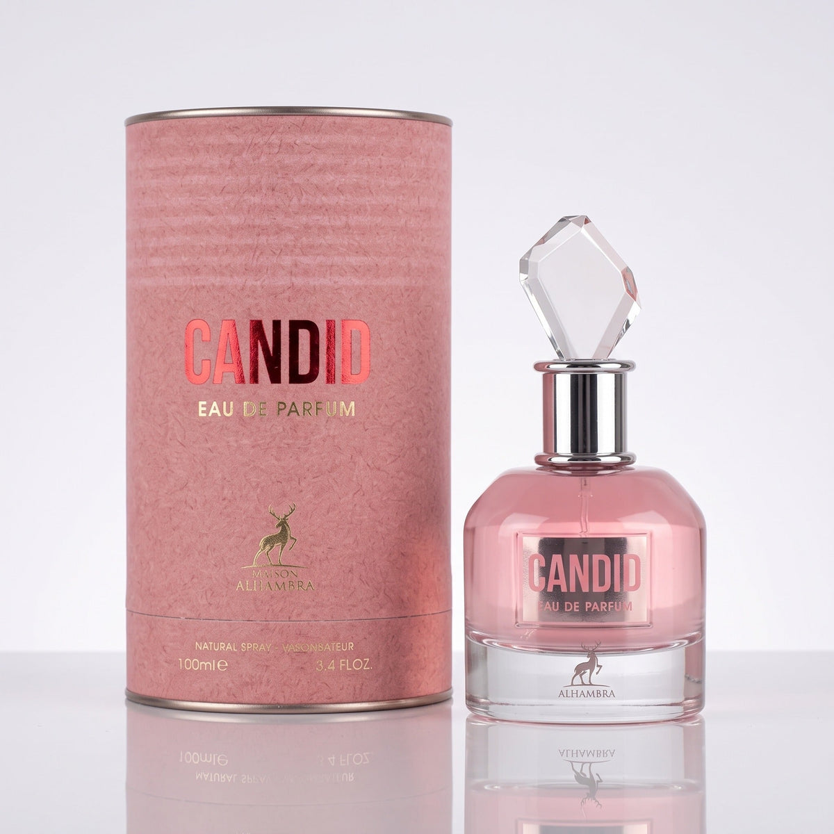 Perfume Maison Alhambra Candid EDP Feminino 100ml com caixa original