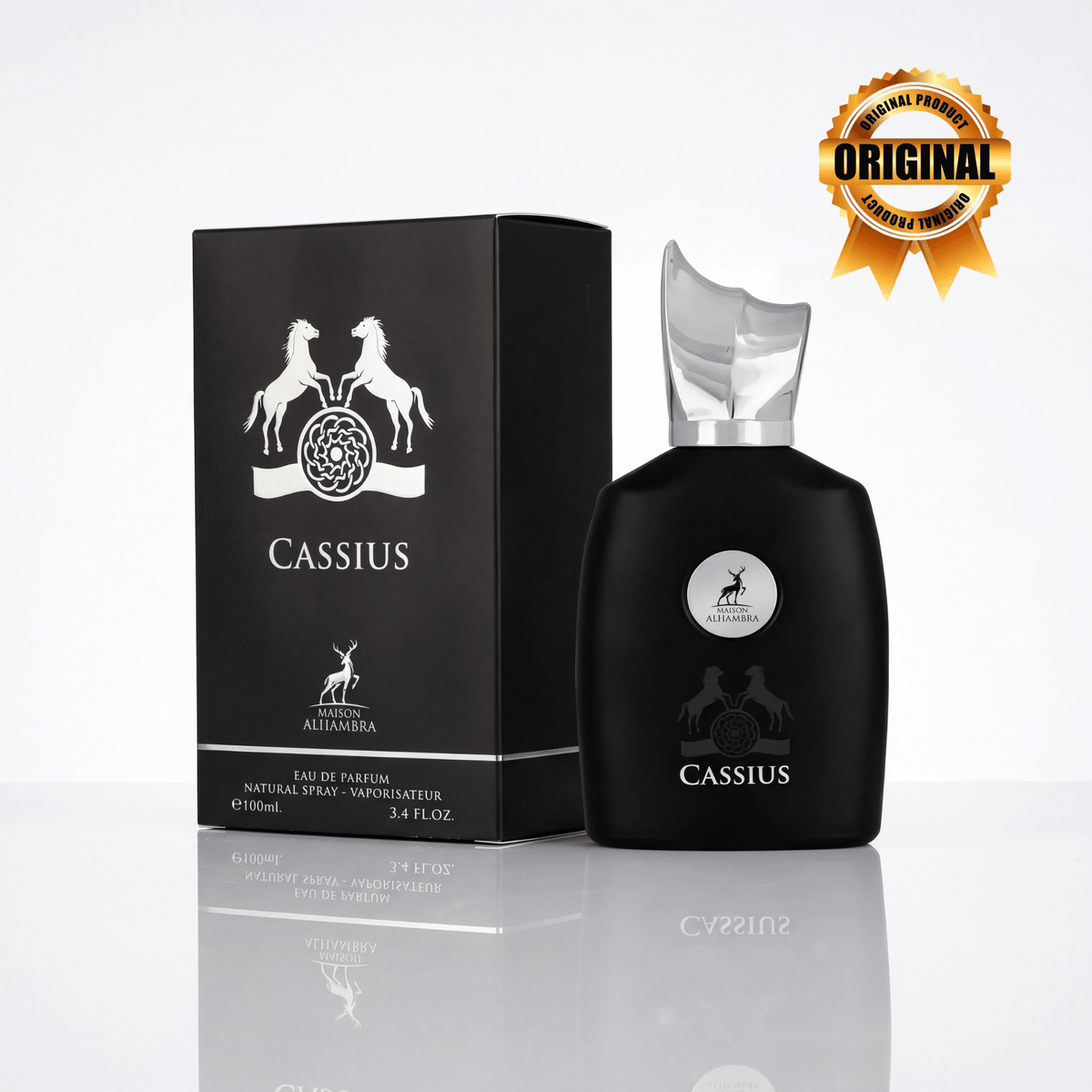 Perfume Árabe Maison Alhambra Cassius EDP Masculino 100ml