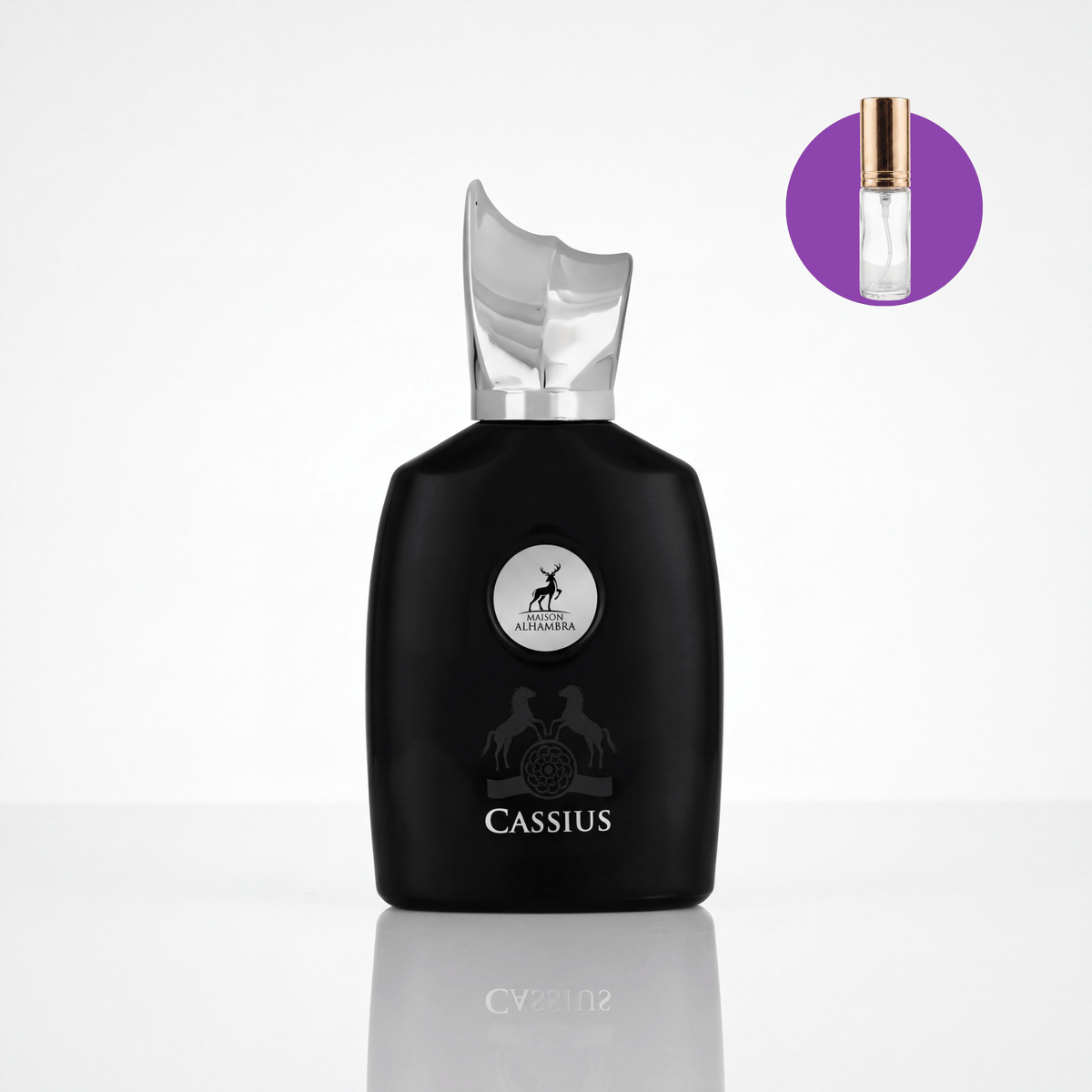 Perfume Árabe Maison Alhambra Cassius EDP Masculino - Decant