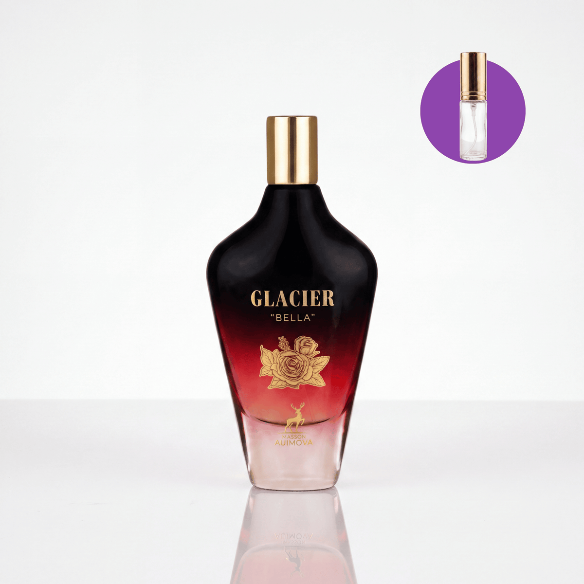 Perfume Árabe Maison Alhambra Glacier Bella EDP Compartilhável - Decant