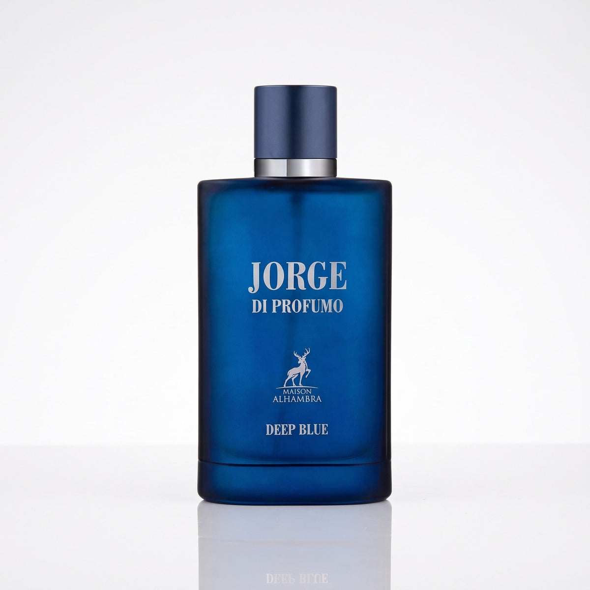 Frasco original do perfume Maison Alhambra Jorge Di Profumo Deep Blue EDP masculino 100ml