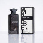 Perfume Maison Alhambra Mindset EDP masculino 100ml com caixa em fundo branco