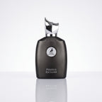 Perfume árabe masculino Maison Alhambra Perseus Exclusif EDP 100ml em fundo branco